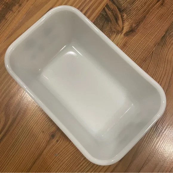 SOLD Pyrex Early American 0502 1 1/2 Pt Fridgie Fridge Rectangle Storage 502 - Picture 6 of 14